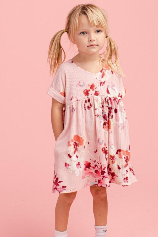 Youth Floral Babydoll Dress
