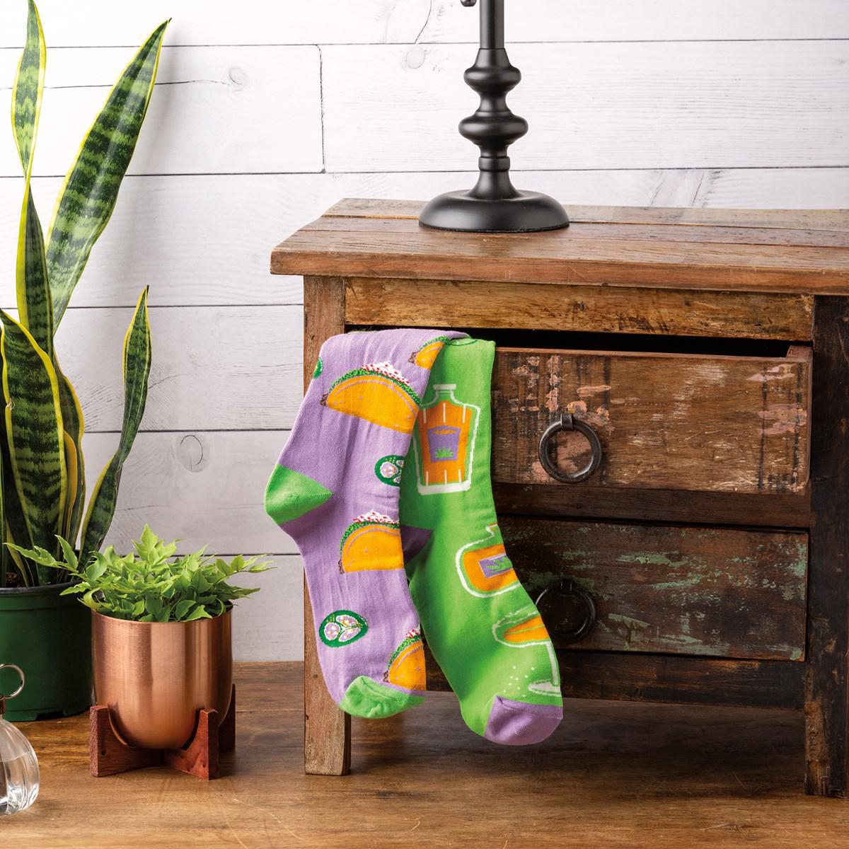 Tacos & Tequila Socks
