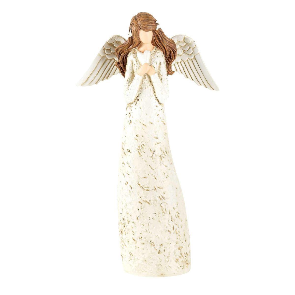 Resin Angel with Heart