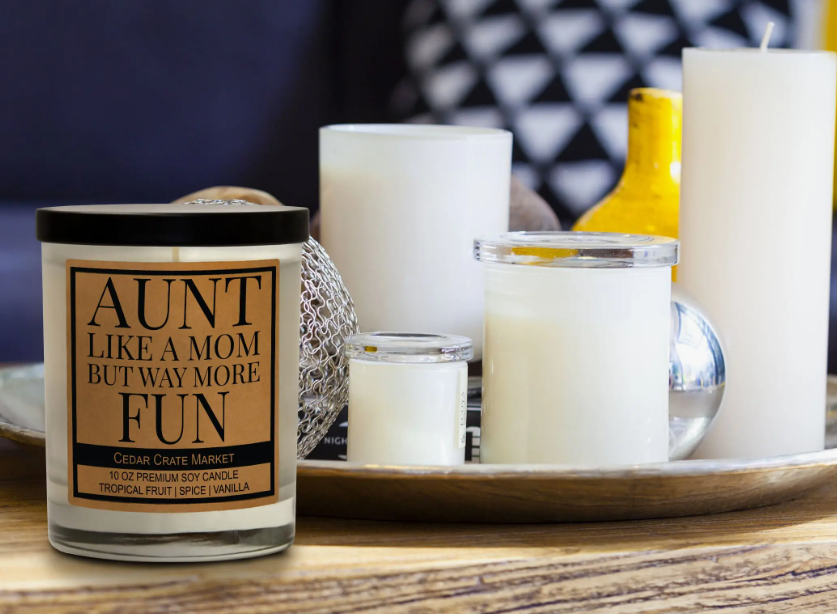 Aunt Like A Mom Candle