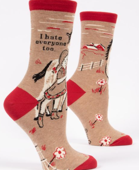 I Hate Everyone Too Socks