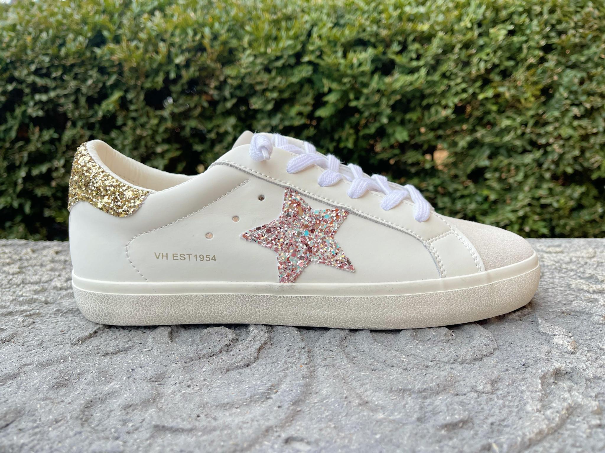 Cora Glitter Star Sneaker
