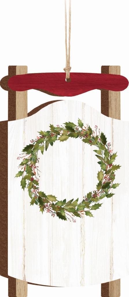 Sled Ornament
