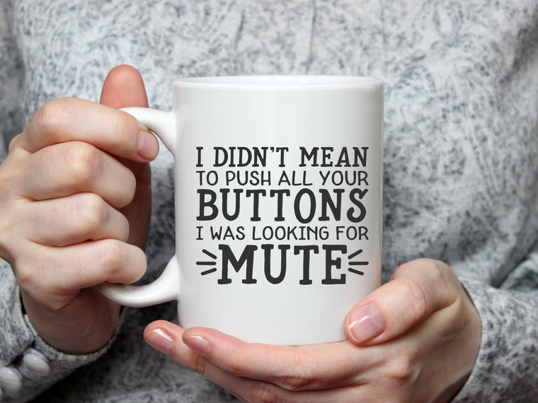 I Was Looking For Mute Mug