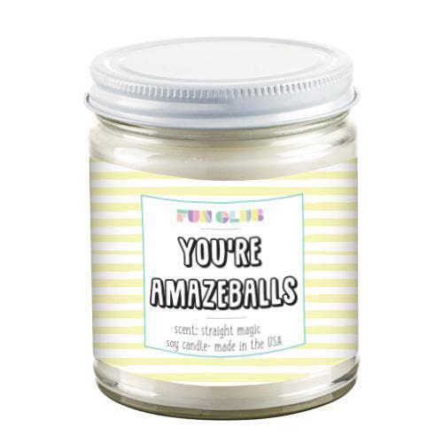 You're Amazeballs Candle