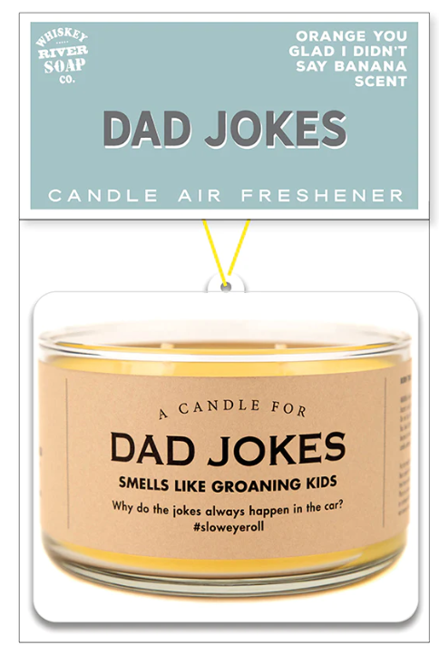 A Candle For Dad Jokes Air Freshener