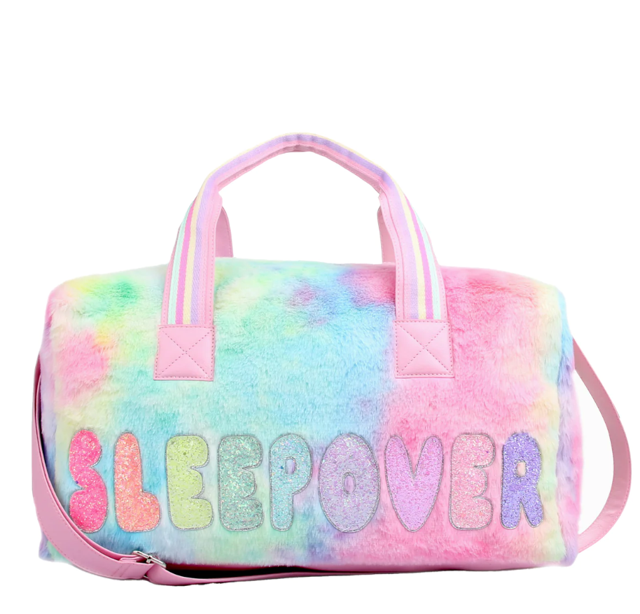 Faux Fur Sleepover Duffel