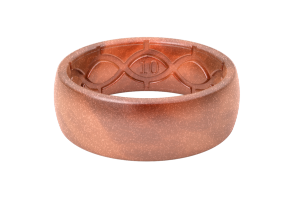 Copper groove ring on sale