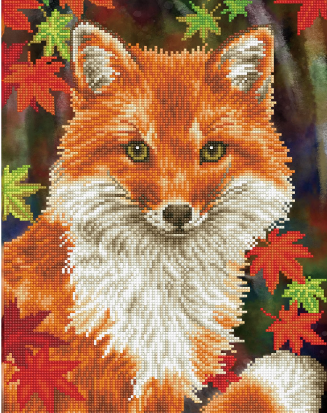 Foxy - Diamond Painting Artwork Kit