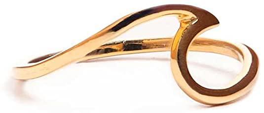 Wave Gold Ring