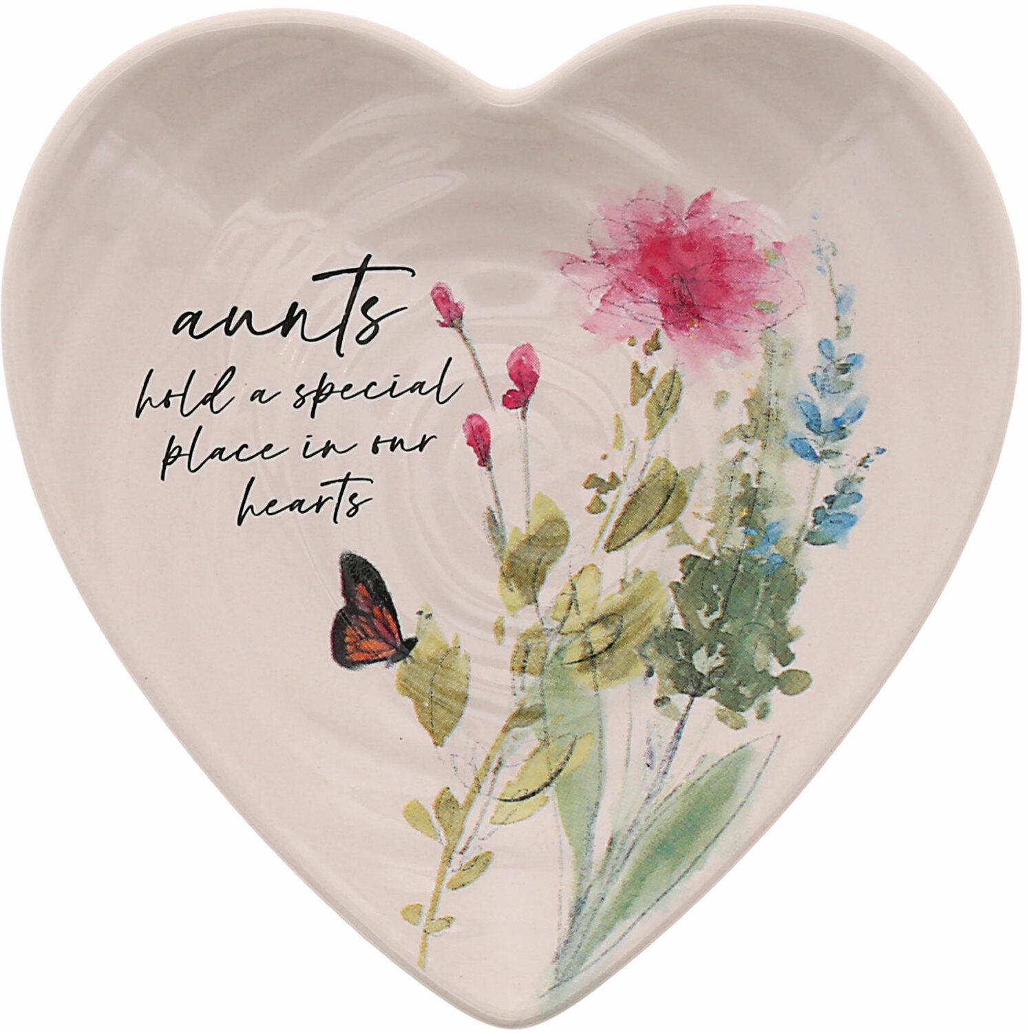 Aunts In Our Hearts Keepsake Dish
