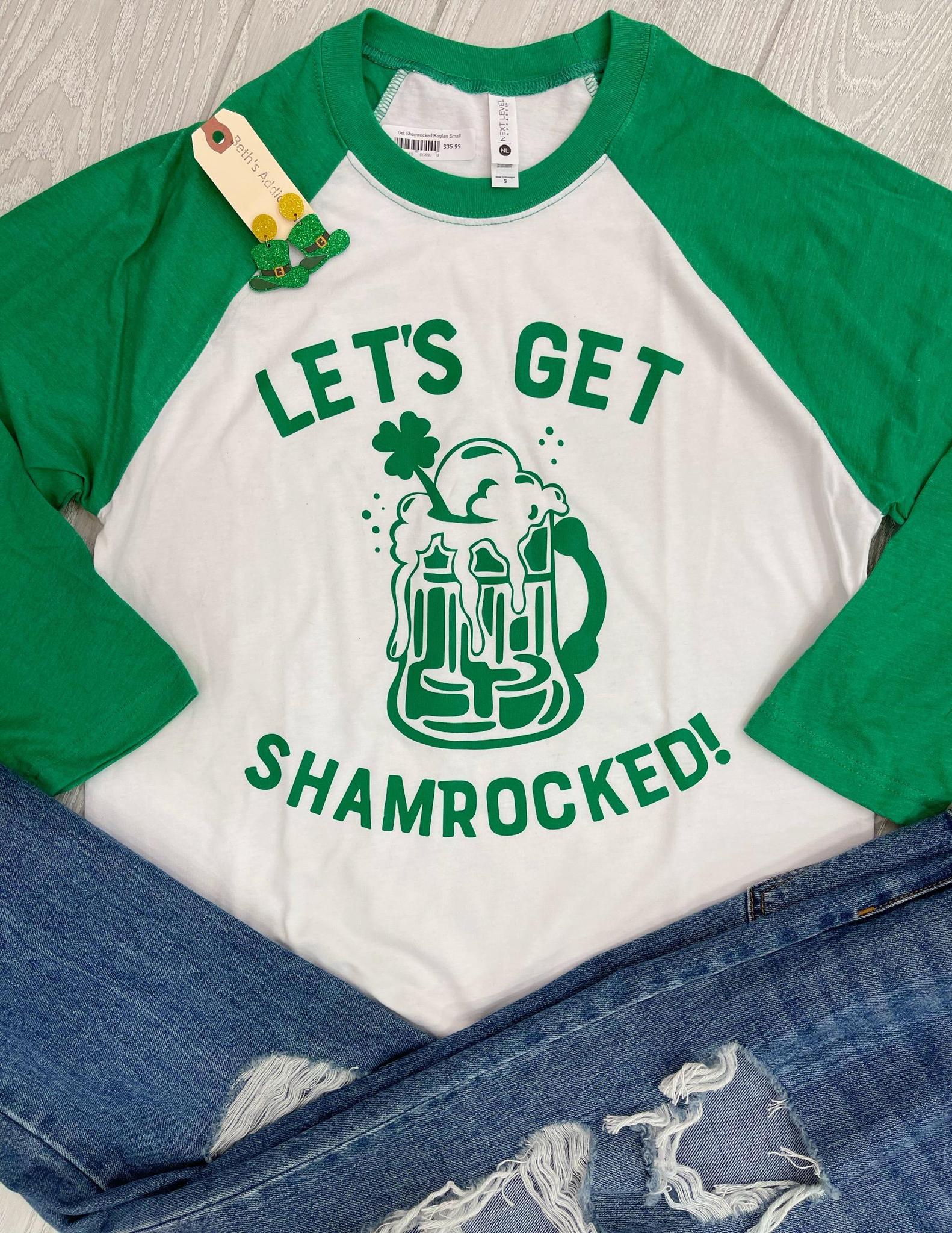 Get Shamrocked Raglan