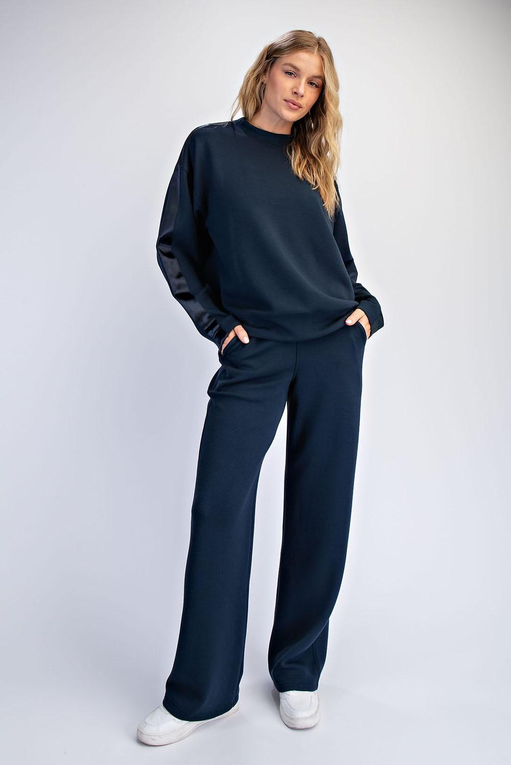 Modal Scuba Straight Pants