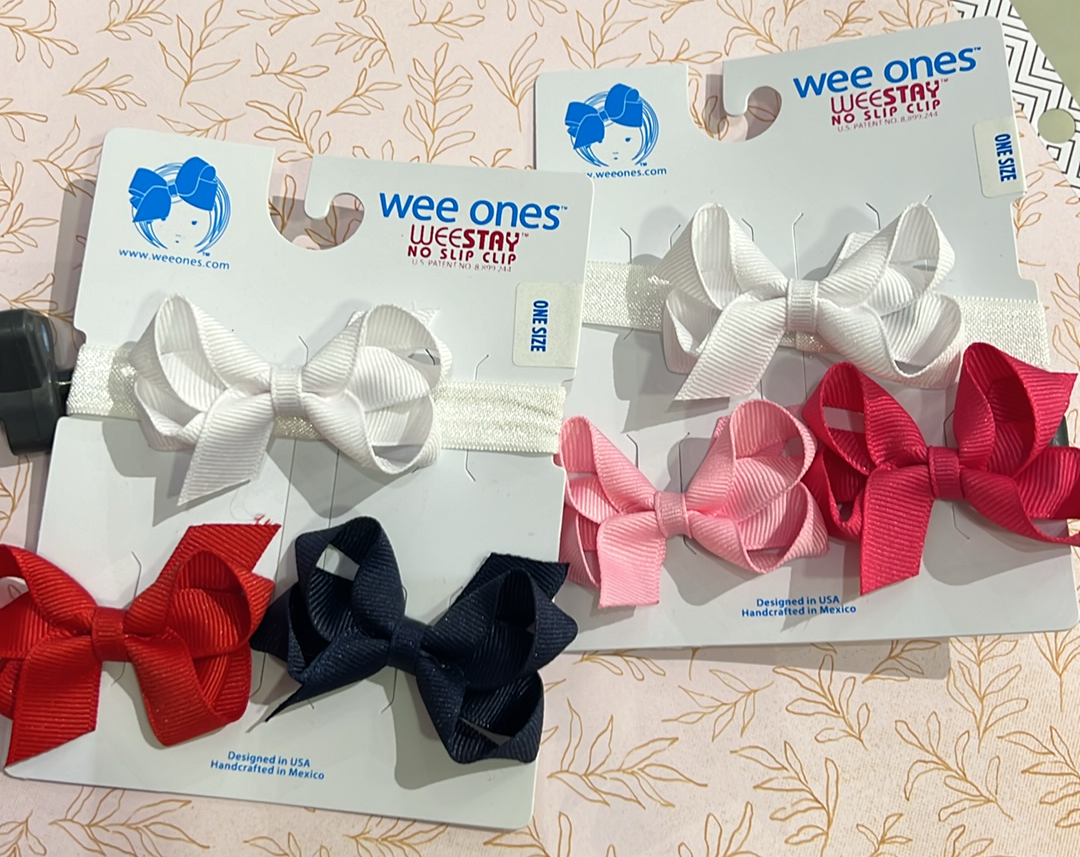 Wee One 3pk Bows