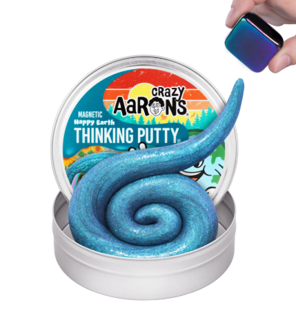 Crazy Aaron's Thinking Putty® - Magnetic Happy Earth