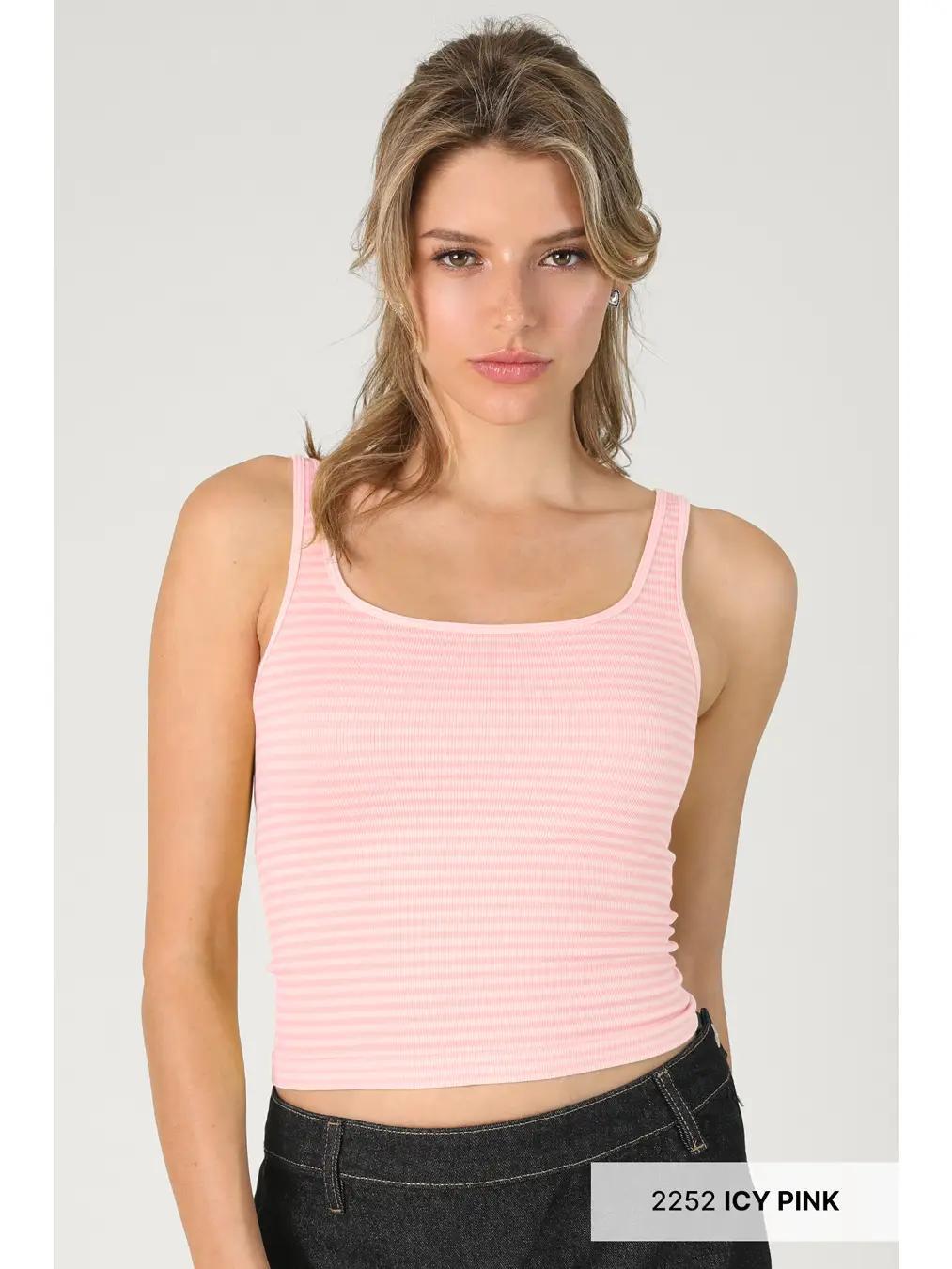 Striped Tank Top O/S