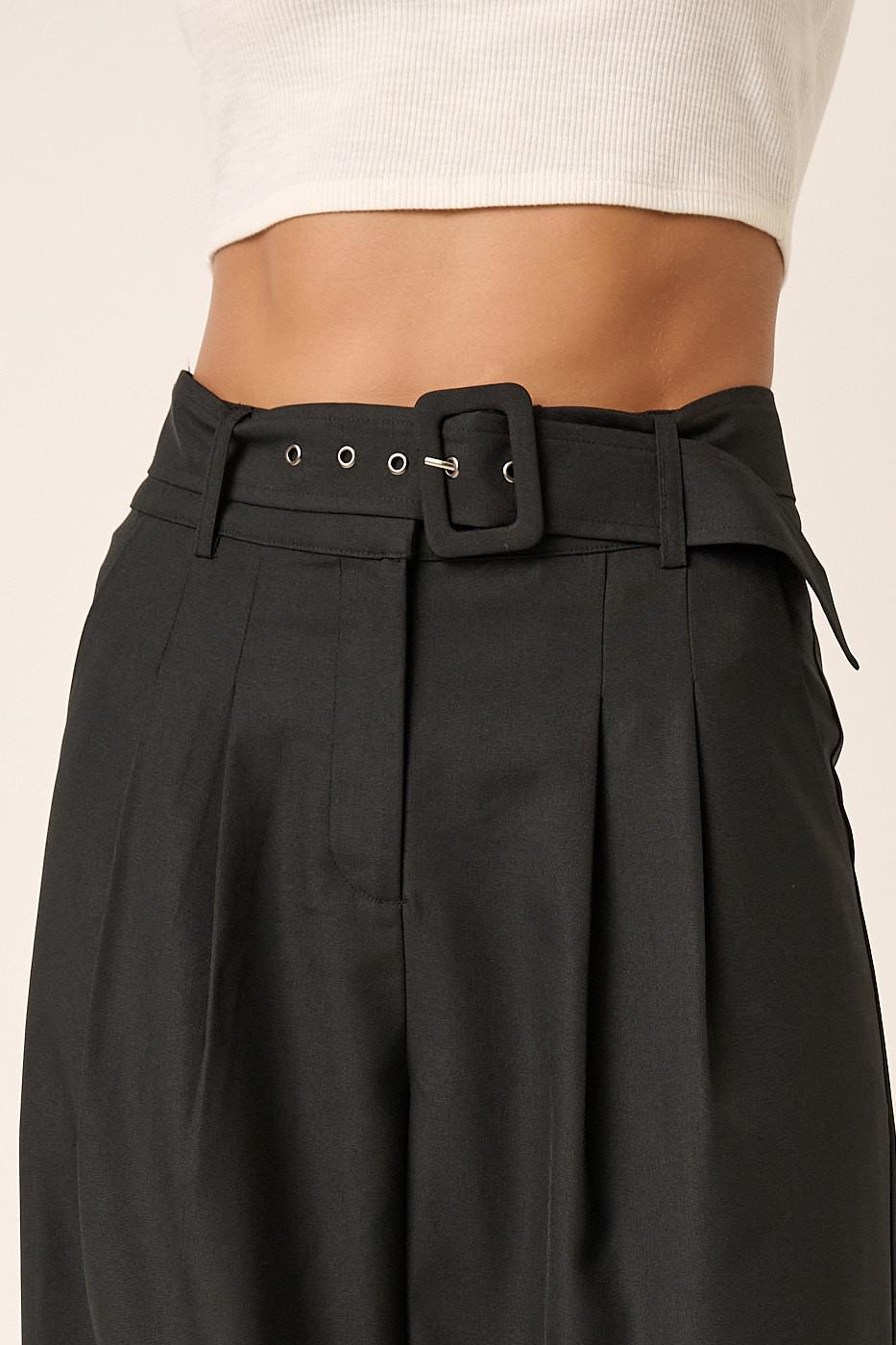 Belt Detail Dress Pants