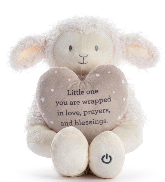 Lamb Faith Mechanical Plush - 15in