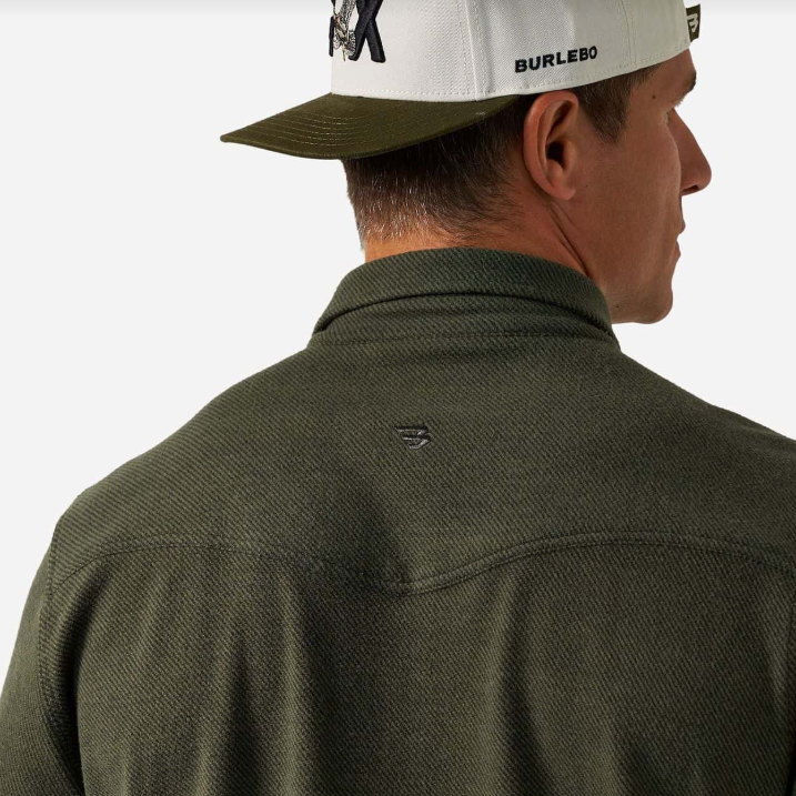 L/S Austin Shirt - Olive Green