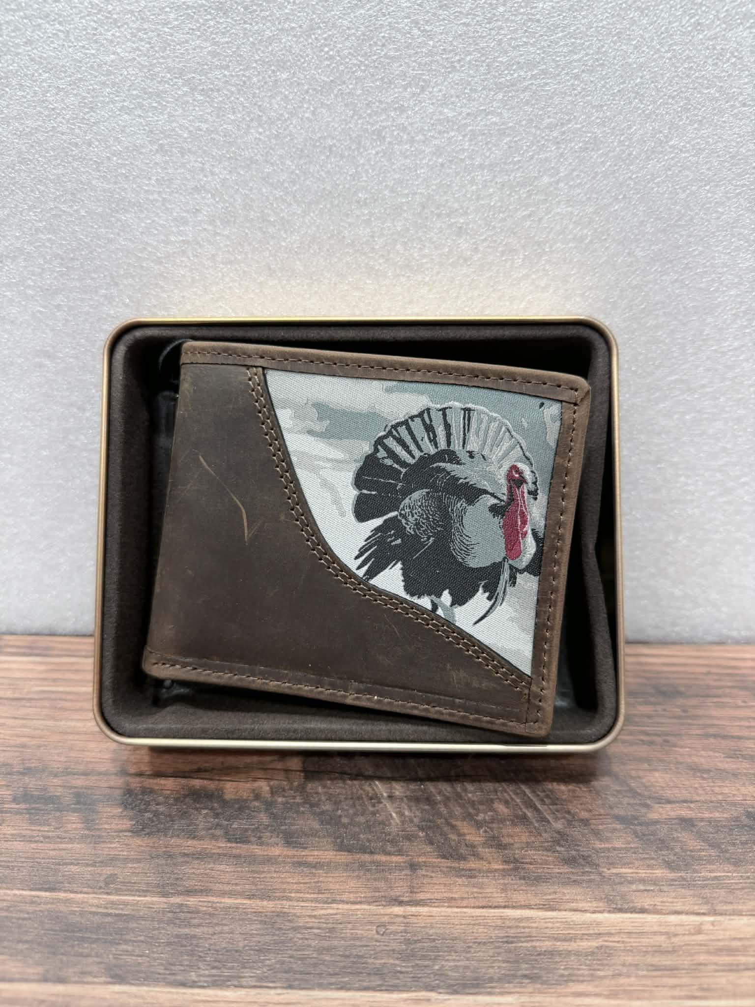 Crazy Horse Woven Patch Wallets