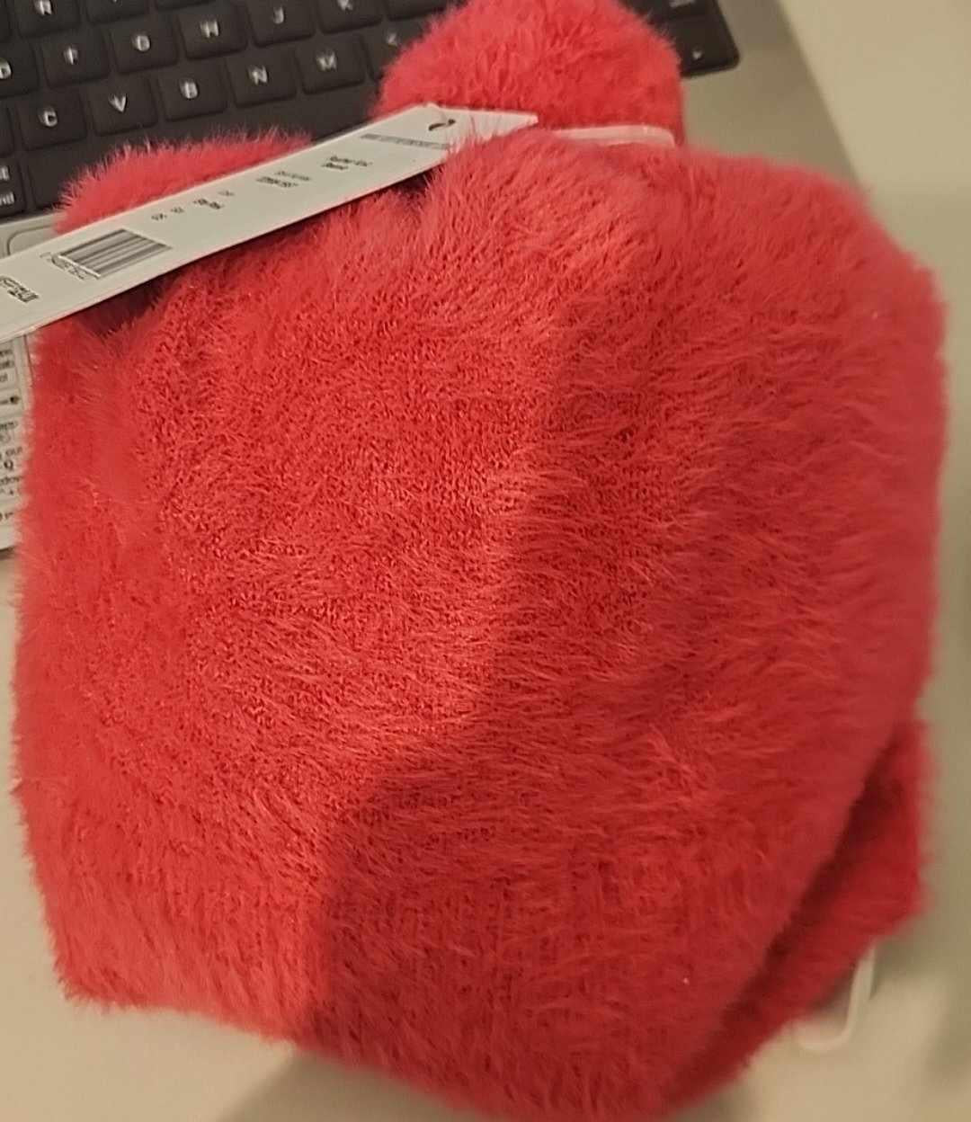 Feather Knit Beanie