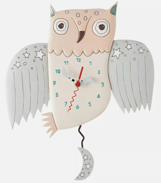 Sweet Dreams Owl Clock