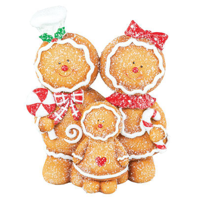 Candied Gingerbread Family Tabletop