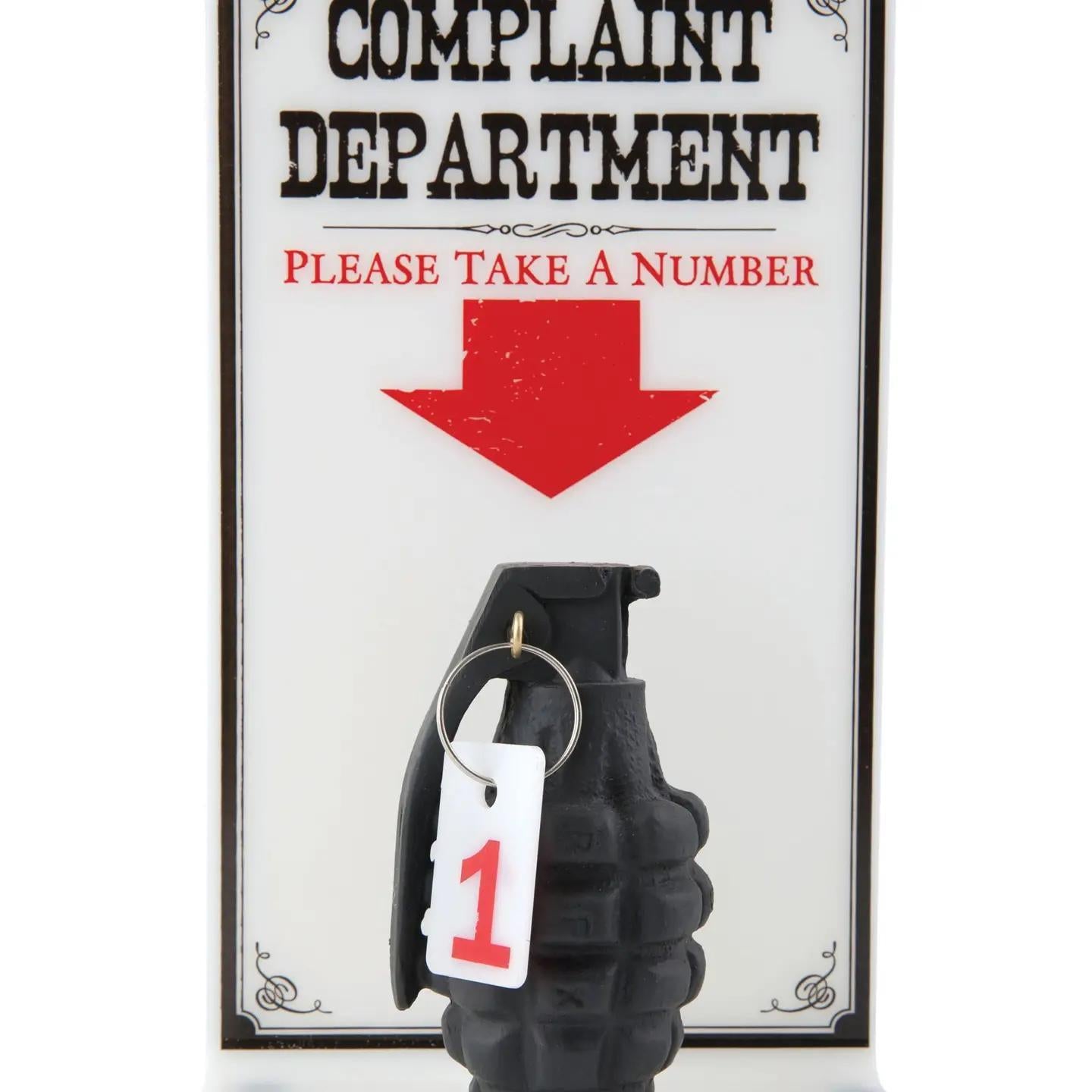 The Complaint Dept Sign