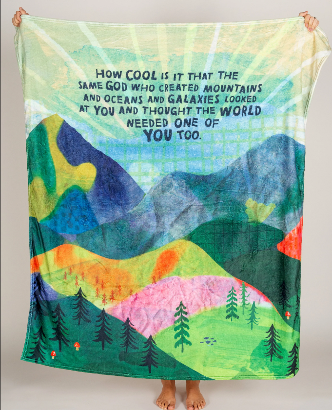How Cool Is It That The Same God Tapestry Blanket