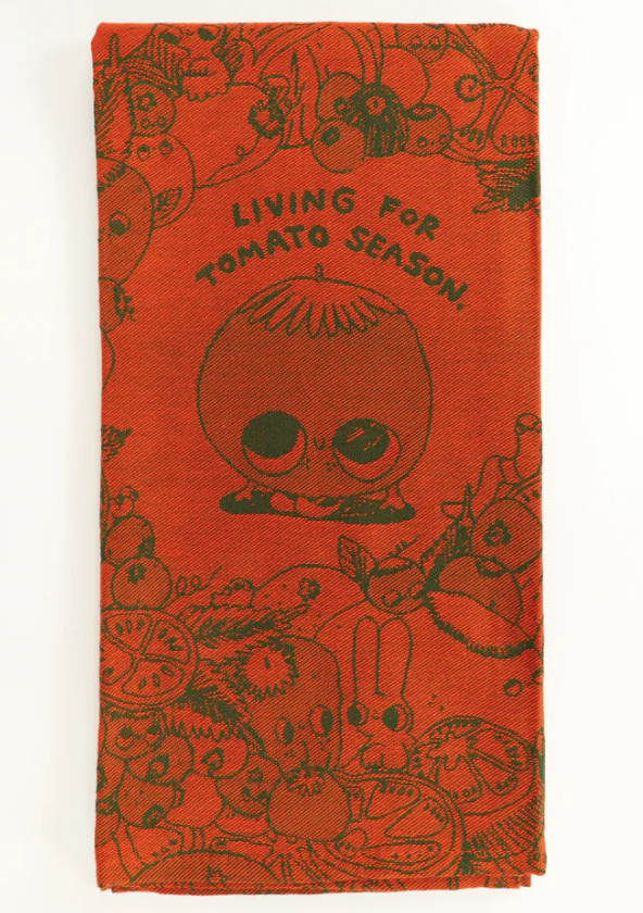 Living For Tomato Season Dish Towel