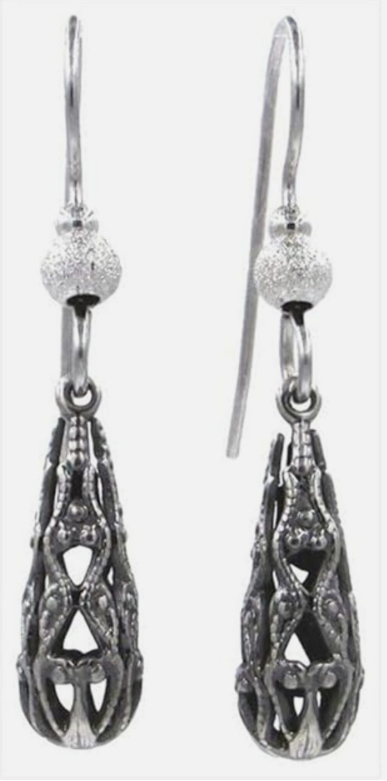Silver Forest Earrings #4