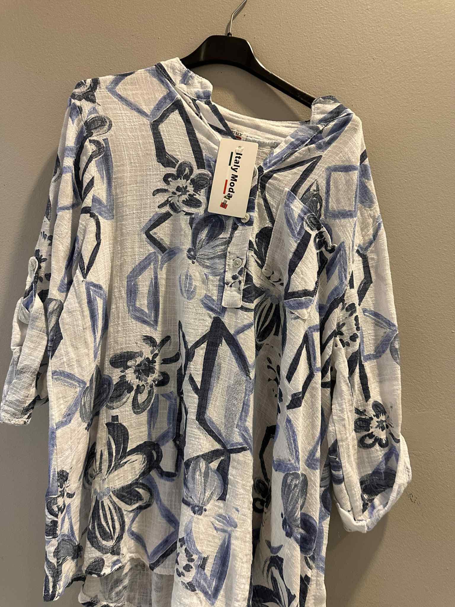 Cotton One Pocket Top