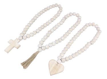 Wood Blessing Bead Hanger