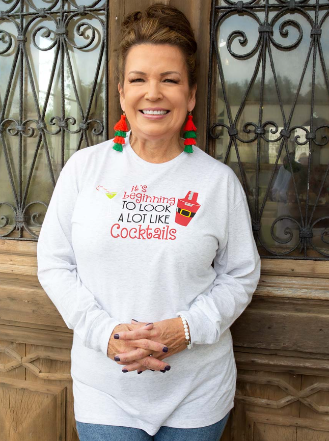 Looks Like Cocktails Long Sleeve Tee