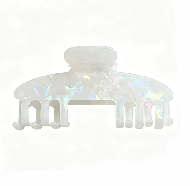 Large Hollow Out Rib Hair Claw Clips