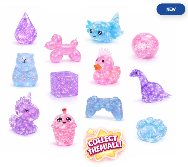 Squishy Gemz Mystery Sensory Toys Grab Bin