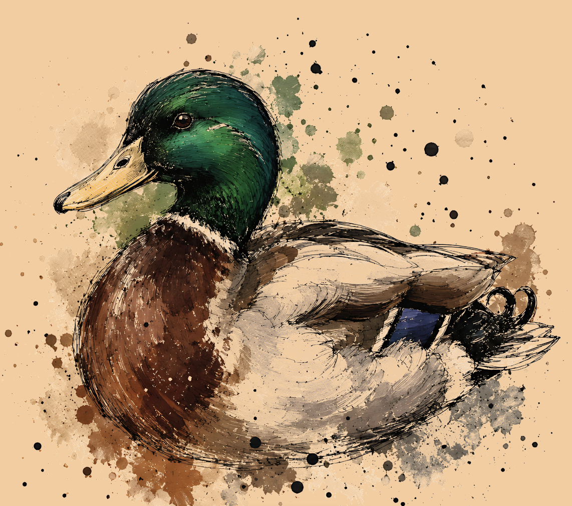 Mallard Tan Tee