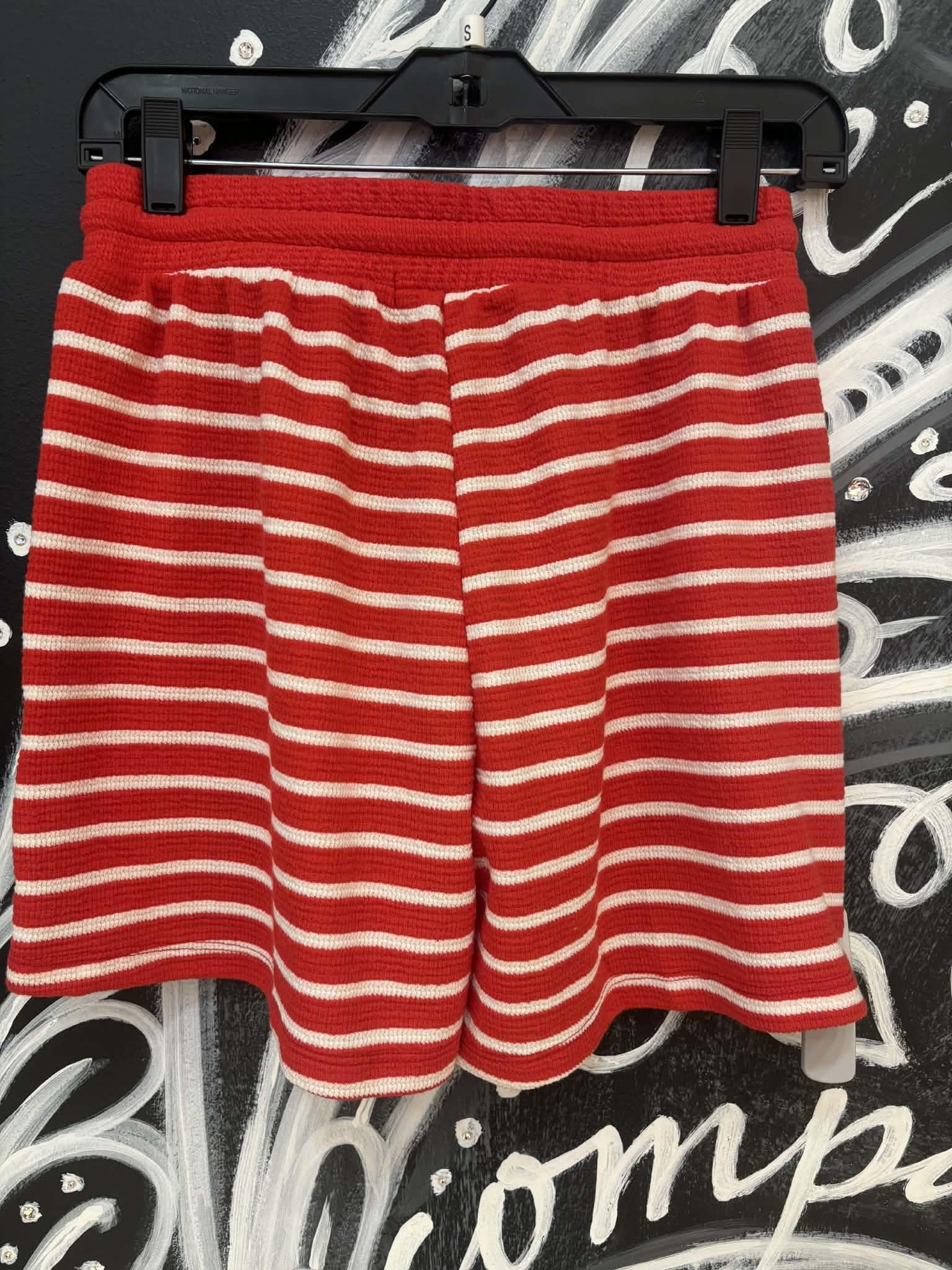 Sailor Cloudy Knit Stripe Shorts