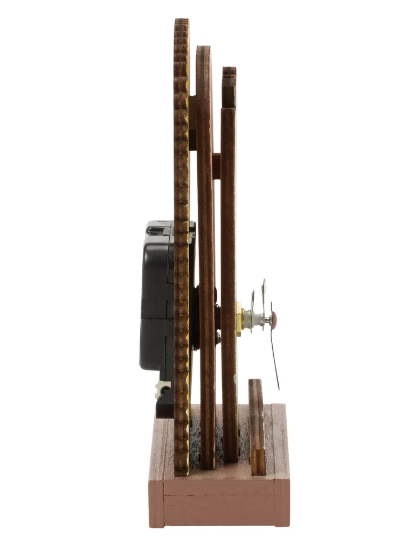 Allen Designs Purrfect Time Wood Desk Clock