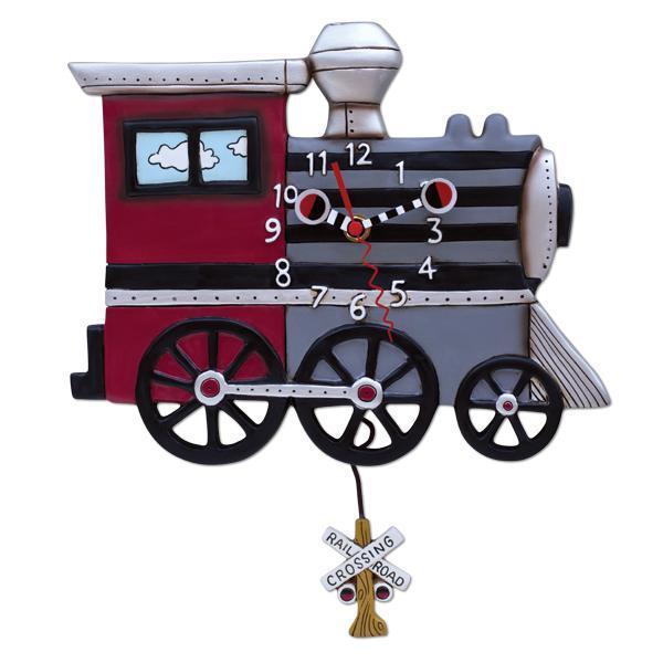 Choo Choo Train Allen Design Clock