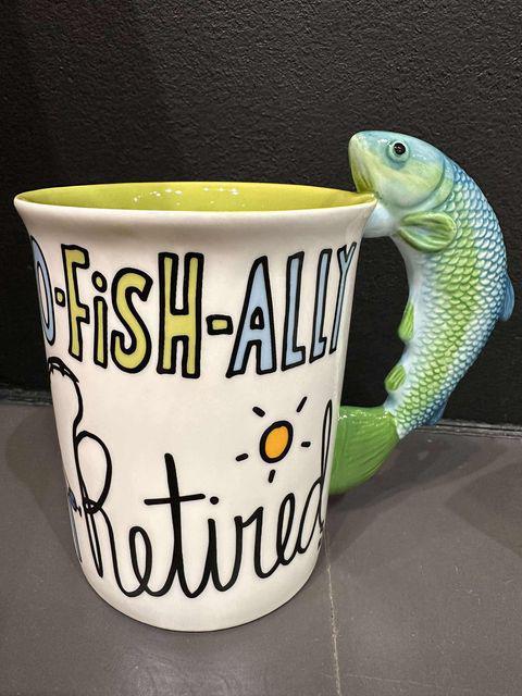 O-FISH-ALLY Retired Mug