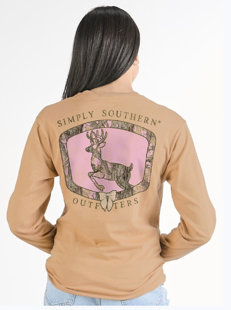 Simply Southern Camo Deer Tee