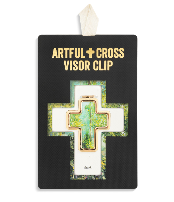 Artful Cross Visor Clip