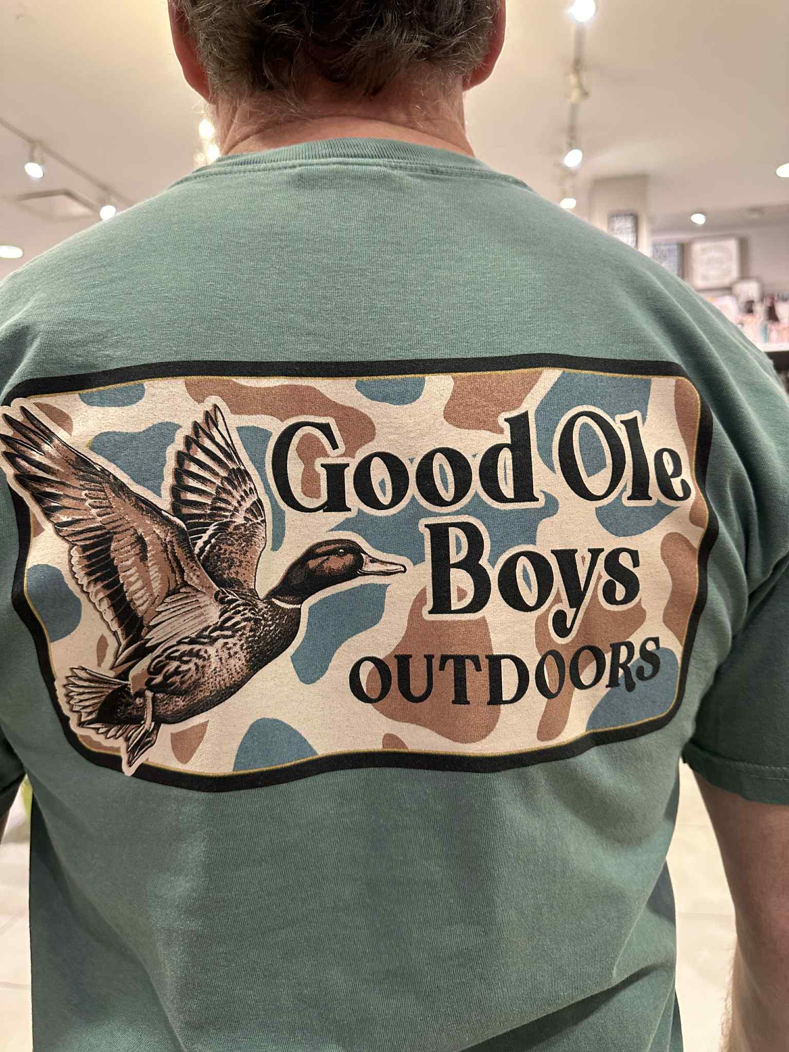 Mallard Camo Rectangle Tee