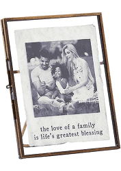 3x3 Glass Metal Frame