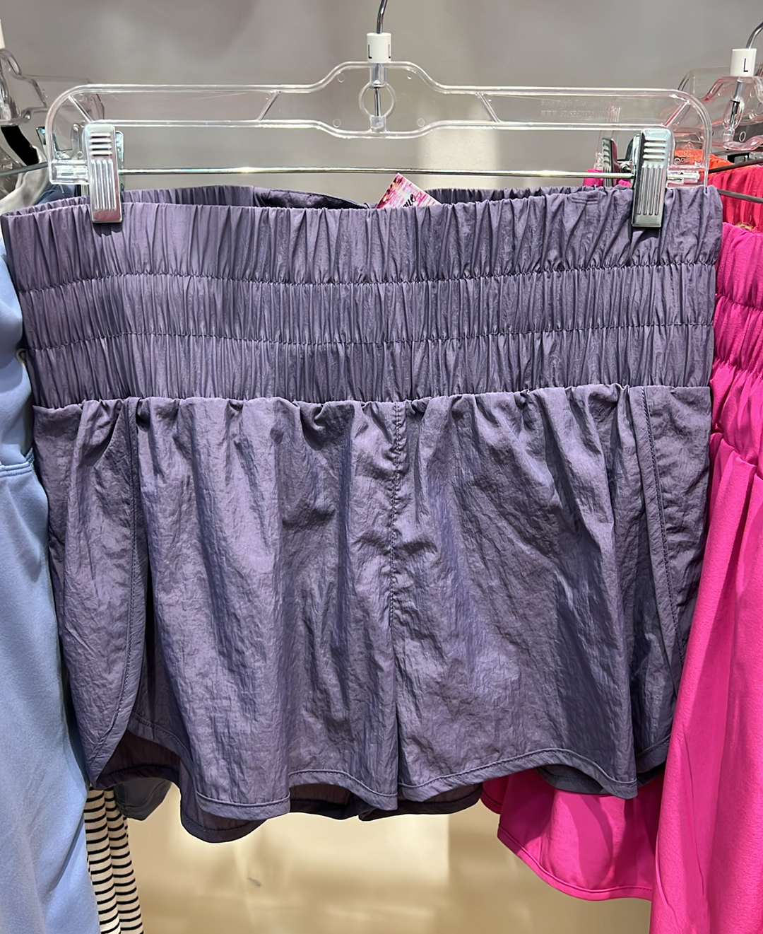 Hi-Waist Cutout Shorts