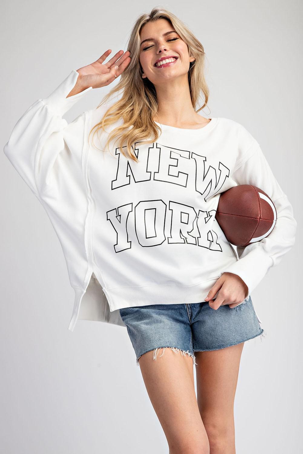 New York Pullover Top