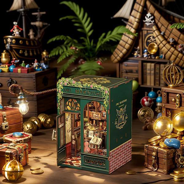 Owl Bookstore DIY Book Nook Kit