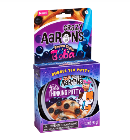 Crazy Aaron's Thinking Putty® - Brown Sugar Boba