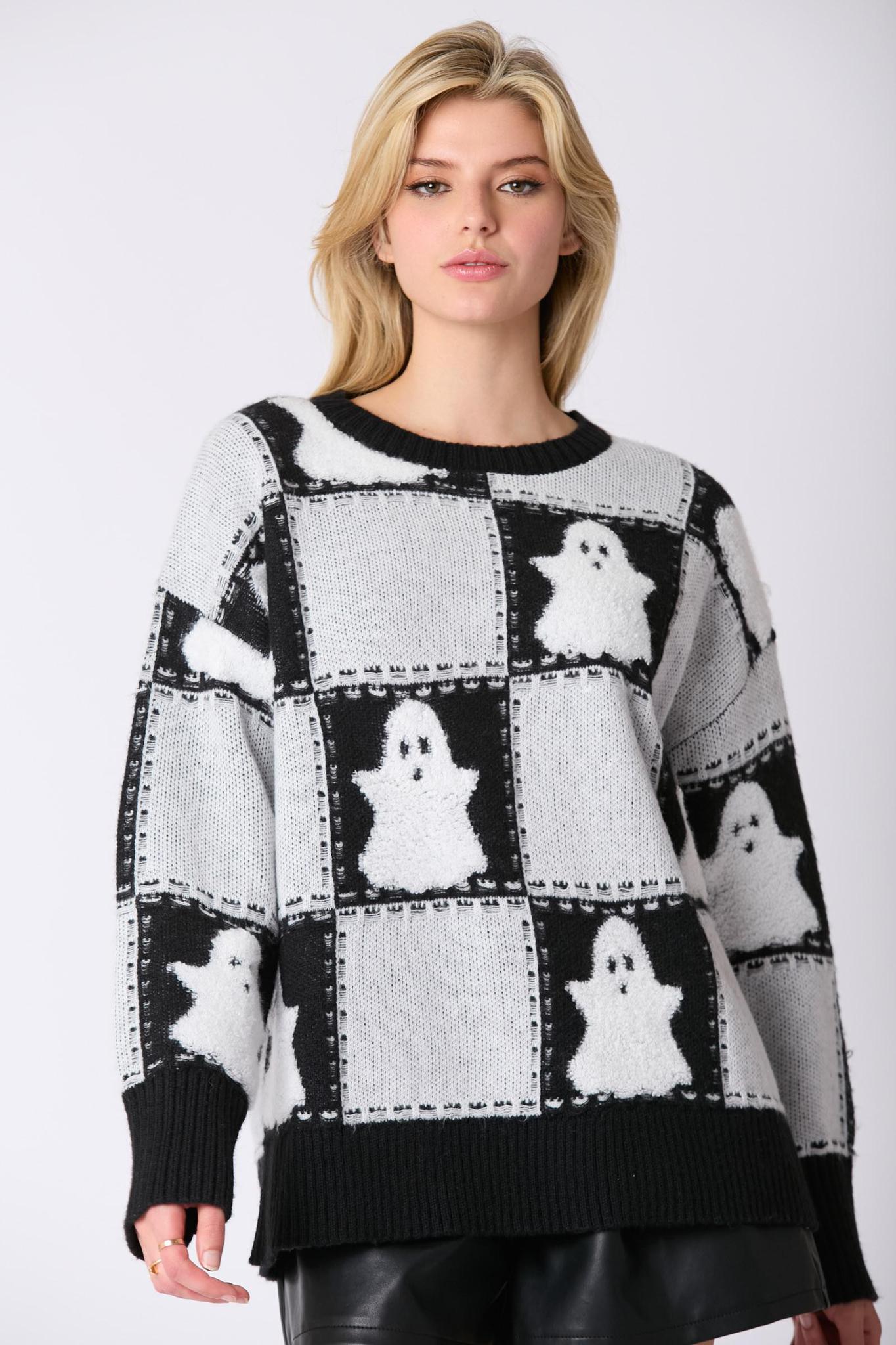 Ghost Square Sweater